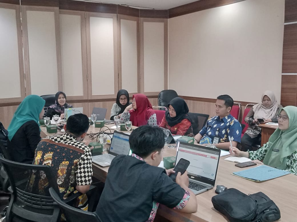 Bagian Hukum dan Sekretariat DPRD Kabupaten Banjarnegara Konsultasi Terkait pengisian E-Reporting Tahun 2024